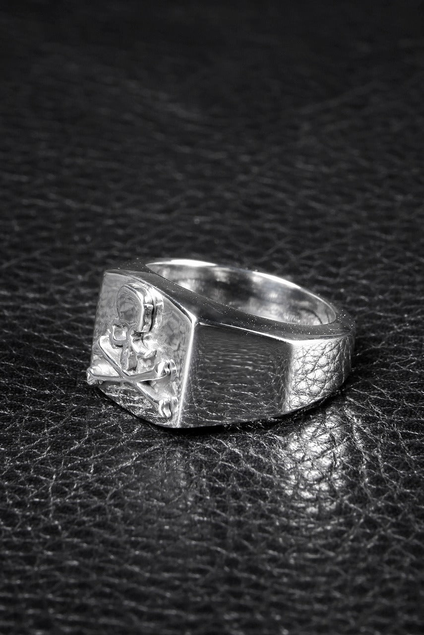 Load image into Gallery viewer, mastermind JAPAN COLLEGE RING (SILVER)