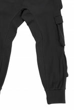 画像をギャラリービューアに読み込む, thom/krom MATMIX CARGO TROUSERS / STRUCTURED SOFT JERSEY (BLACK)