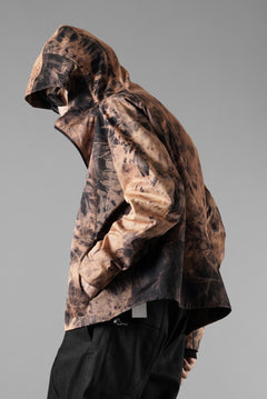 画像をギャラリービューアに読み込む, OPPOSE DUALITY SHORT PARKA / HAND BLEACHED VENTILE COTTON (BLEACH)