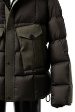 画像をギャラリービューアに読み込む, Ten c TEMPEST COMBO DOWN JACKET (DARK OLIVE)