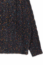 画像をギャラリービューアに読み込む, TARO HORIUCHI / th products Color Nep Mole Knit Pullover (black)