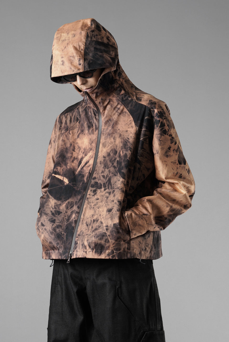 画像をギャラリービューアに読み込む, OPPOSE DUALITY SHORT PARKA / HAND BLEACHED VENTILE COTTON (BLEACH)