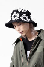 画像をギャラリービューアに読み込む, READYMADE x DENIM TEARS COTTON WREATH TWEED BUCKET HAT (BLACK)