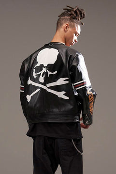 画像をギャラリービューアに読み込む, mastermind WORLD × VANSON STAR JACKET (BLACK)