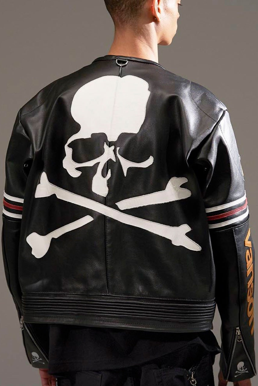 画像をギャラリービューアに読み込む, mastermind WORLD × VANSON STAR JACKET (BLACK)