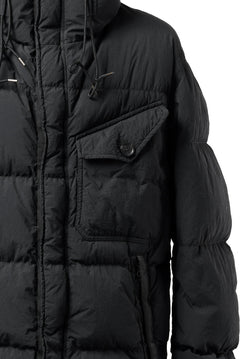 画像をギャラリービューアに読み込む, Ten c SURVIVAL DOWN JACKET / GARMENT DYED (BLACK)