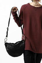 画像をギャラリービューアに読み込む, ISAMU KATAYAMA BACKLASH exclusive 2WAY BAM BAG / ITALY SHOULDER OBJECT DYED (BLACK)