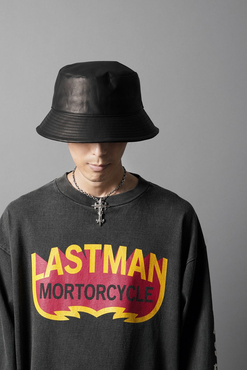 画像をギャラリービューアに読み込む, ISAMU KATAYAMA BACKLASH BUCKET HAT / MONOCHROME LUXURY STEER (BLACK)