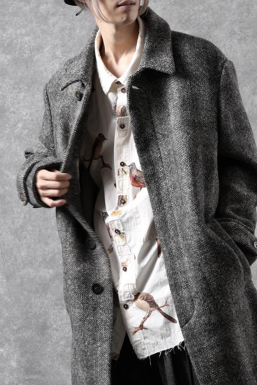 画像をギャラリービューアに読み込む, forme d'expression Everyone Coat (Chevron)