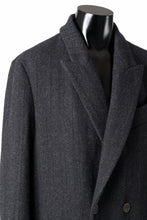 画像をギャラリービューアに読み込む, forme d'expression Double Breasted Long Coat (Dark)