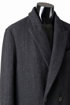 画像をギャラリービューアに読み込む, forme d'expression Double Breasted Long Coat (Dark)