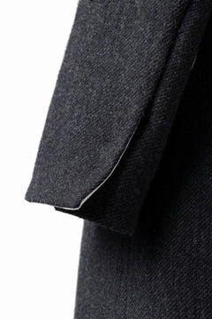 画像をギャラリービューアに読み込む, forme d'expression Double Breasted Long Coat (Dark)