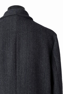 画像をギャラリービューアに読み込む, forme d'expression Double Breasted Long Coat (Dark)