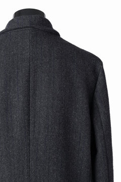画像をギャラリービューアに読み込む, forme d'expression Double Breasted Long Coat (Dark)