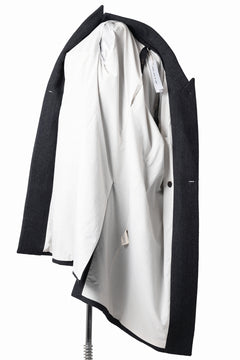 画像をギャラリービューアに読み込む, forme d'expression Double Breasted Long Coat (Dark)