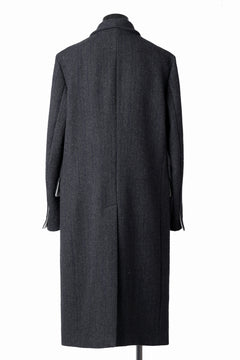 画像をギャラリービューアに読み込む, forme d'expression Double Breasted Long Coat (Dark)