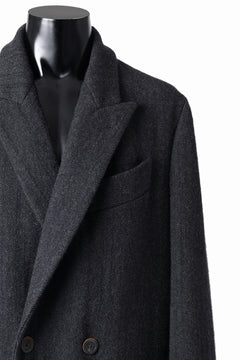 画像をギャラリービューアに読み込む, forme d'expression Double Breasted Long Coat (Dark)