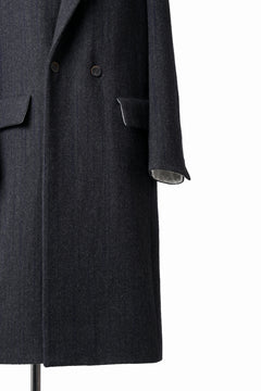 画像をギャラリービューアに読み込む, forme d'expression Double Breasted Long Coat (Dark)