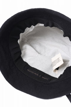 画像をギャラリービューアに読み込む, forme d'expression Twisted Derby Hat (Black)