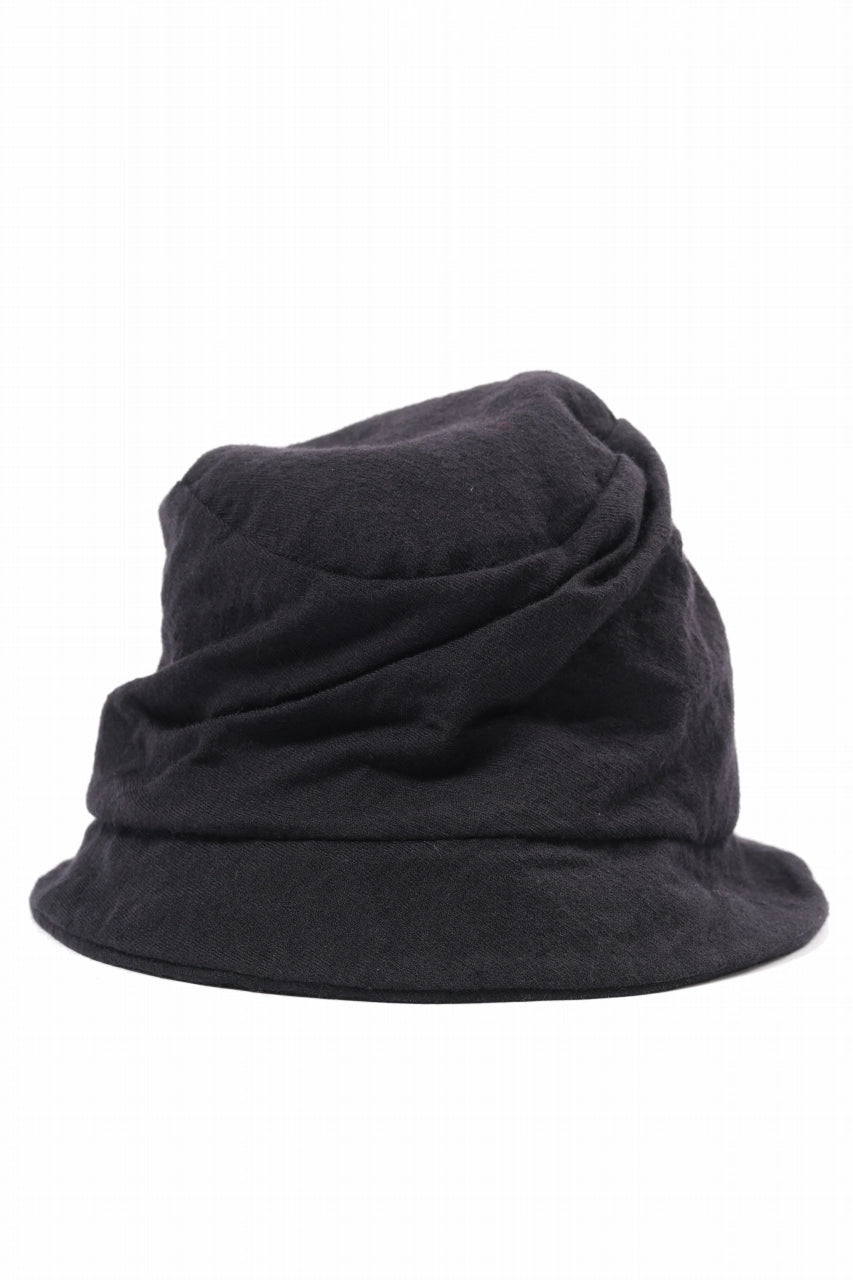 画像をギャラリービューアに読み込む, forme d'expression Twisted Derby Hat (Black)