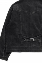 Load image into Gallery viewer, Professor.E AGED CORDUROY JKT (AGED BLACK)