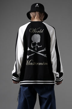 画像をギャラリービューアに読み込む, MASTERMIND WORLD SOUVENIR SWEATSHIRT / REGULAR FIT (BLACK x WHITE)