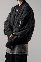 画像をギャラリービューアに読み込む, thom/krom MA-1 BOMBER JACKET / WARM PADDED (BLACK)