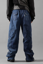 画像をギャラリービューアに読み込む, CHANGES LOOSEY REMAKE PANTS  / MADE BY VTG Wrangler SHIRT (INDIGO #A)