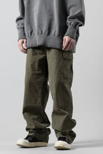 画像をギャラリービューアに読み込む, N/07 MILITARY TROUSERS M47 / VINTAGE BIO-WASHED DUCK CANVAS (KHAKI)