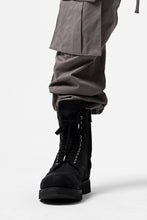画像をギャラリービューアに読み込む, A.F ARTEFACT FRONT ZIP CARGO SARROUEL EASY PANTS (GREY)