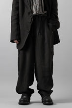 画像をギャラリービューアに読み込む, Y's for men MILITARY DETAIL PANTS / 40 LINEN (BLACK)