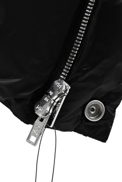 画像をギャラリービューアに読み込む, mastermind WORLD HIGH NECK DOWN VEST / KAWADA DOWN® (BLACK)