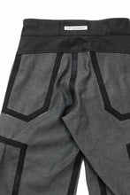 画像をギャラリービューアに読み込む, OPPOSE DUALITY 8POCKET PANEL WIDE DENIM TROUSERS (BLACK GREY)