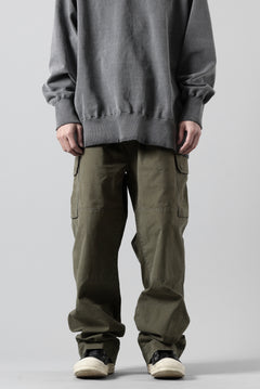 画像をギャラリービューアに読み込む, N/07 MILITARY TROUSERS M47 / VINTAGE BIO-WASHED DUCK CANVAS (KHAKI)