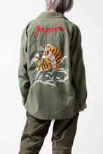 画像をギャラリービューアに読み込む, READYMADE SKA SHIRT-JACKET (KHAKI GREEN)