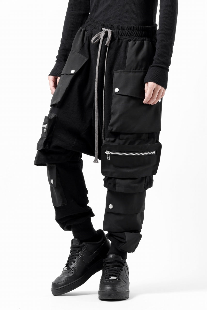 画像をギャラリービューアに読み込む, A.F ARTEFACT TACTICAL LAYERED PANTS (BLACK)