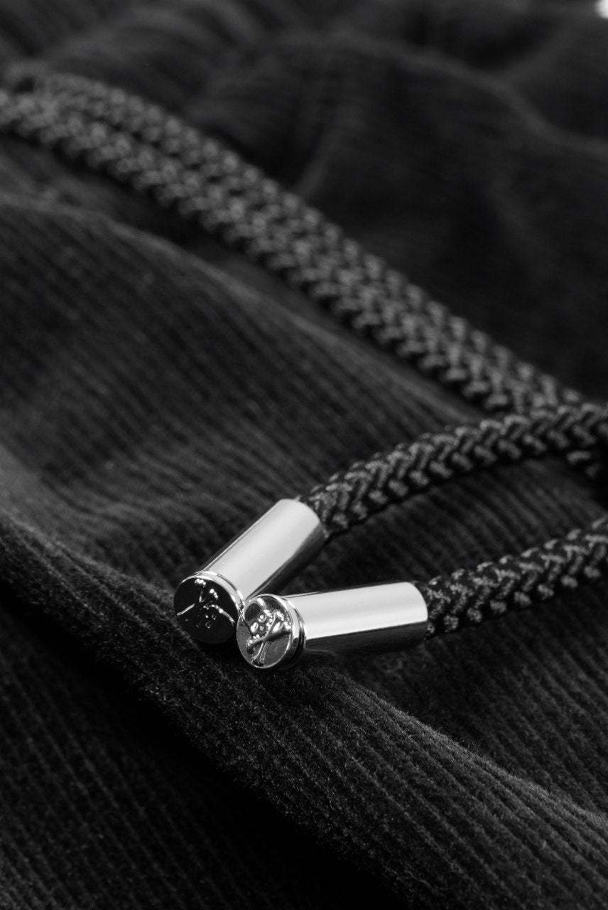 Load image into Gallery viewer, mastermind JAPAN WIDE CORDUROY PAINTER PANTS (BLACK)