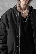 Load image into Gallery viewer, thom/krom FLIGHT BOMBER JACKET / WARM PADDED (BLACK)