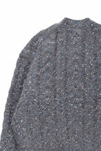 画像をギャラリービューアに読み込む, TARO HORIUCHI / th products Color Nep Mole Knit Pullover (gray)