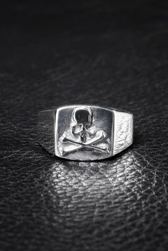Load image into Gallery viewer, mastermind JAPAN COLLEGE RING (SILVER)