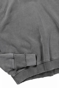 画像をギャラリービューアに読み込む, thom/krom RAGLAN SLEEVE HOODIE / SMOOTH SWEAT JERSEY (USED GREY)