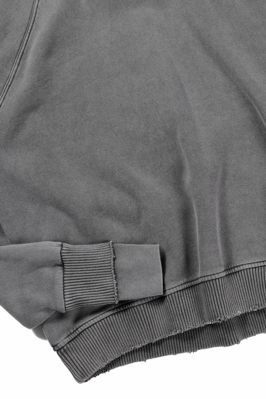 画像をギャラリービューアに読み込む, thom/krom RAGLAN SLEEVE HOODIE / SMOOTH SWEAT JERSEY (USED GREY)