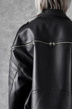 画像をギャラリービューアに読み込む, FACETASM×AVIREX ZIP DOUBLE RIDERS JACKET (BLACK)