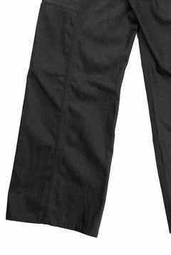 画像をギャラリービューアに読み込む, OPPOSE DUALITY 8POCKET PANEL WIDE DENIM TROUSERS (BLACK GREY)
