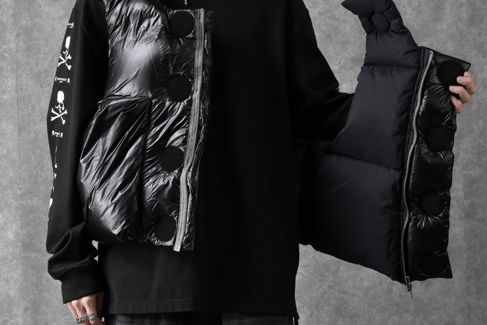 画像をギャラリービューアに読み込む, READYMADE PUFFY DOWN VEST (BLACK)