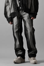 Load image into Gallery viewer, Feng Chen Wang RAW EDGE PATCHWORK TROUSERS (BLACK)
