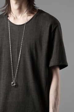 画像をギャラリービューアに読み込む, black crow x LOOM exclusive short sleeve tops / dyed zimbabwe cotton jersey (濃墨)