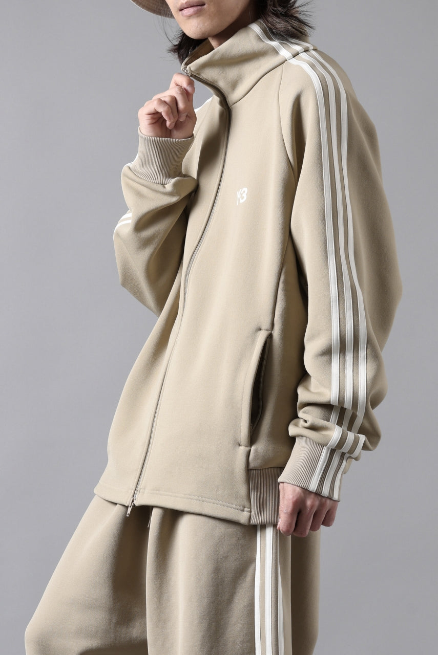 画像をギャラリービューアに読み込む, Y-3 Yohji Yamamoto THREE STRIPES TRACK JACKET (KHAKI x OFF WHITE)