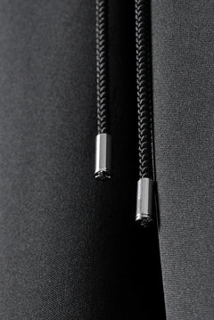 画像をギャラリービューアに読み込む, mastermind JAPAN WIDE FIT TROUSERS / HIGH END STRETCH JERSEY (BLACK)