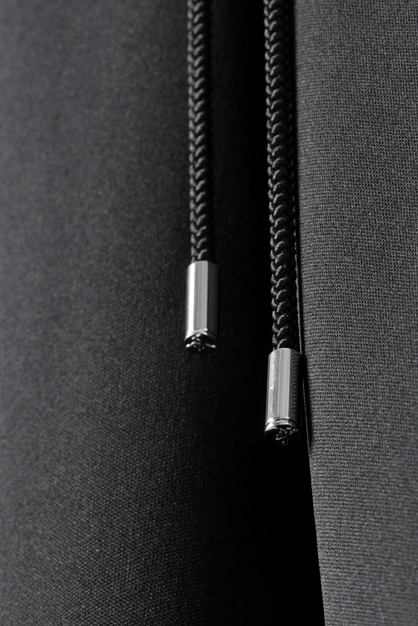 画像をギャラリービューアに読み込む, mastermind JAPAN WIDE FIT TROUSERS / HIGH END STRETCH JERSEY (BLACK)